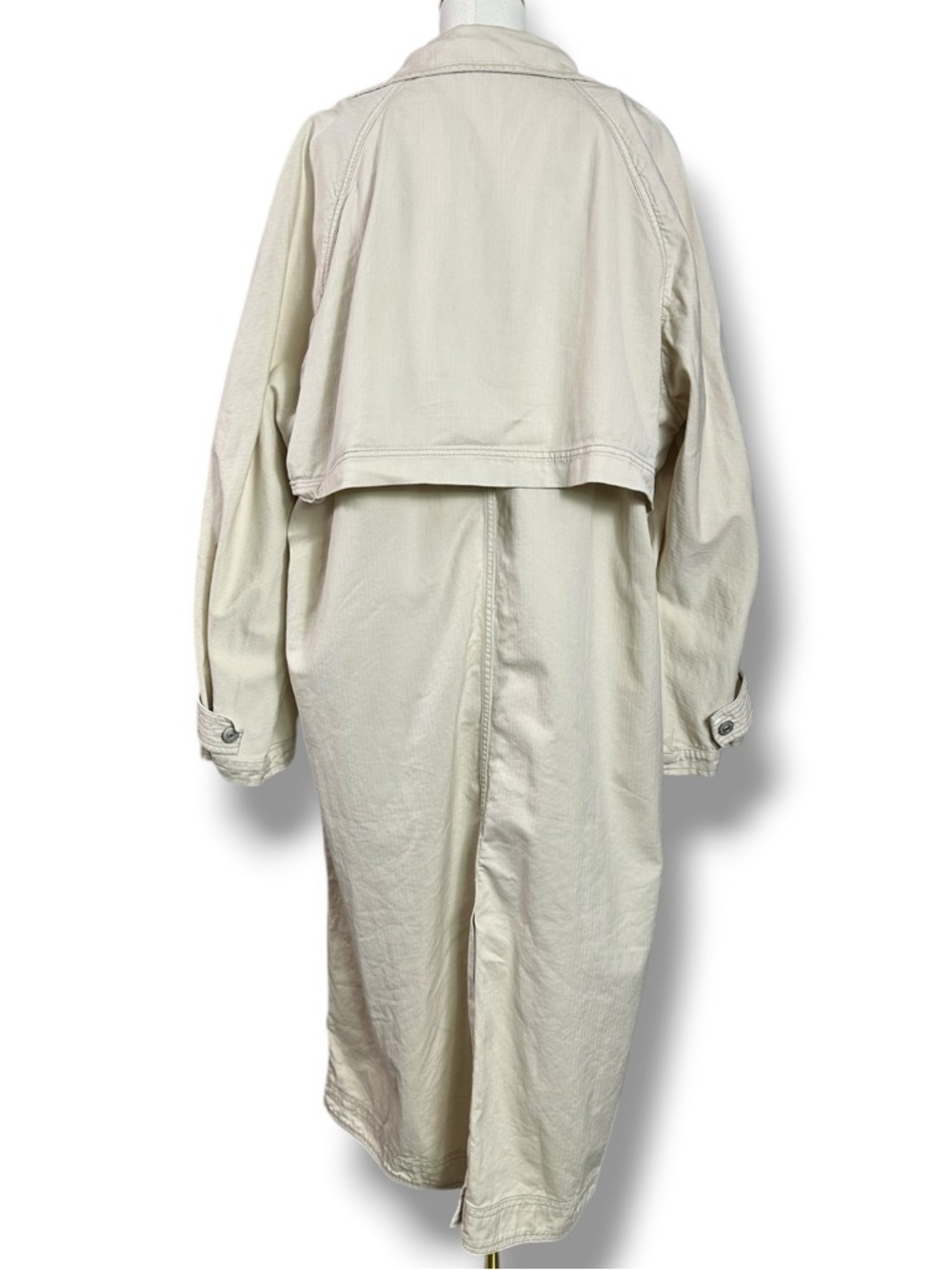 Free People Beige Trench Coat - Picture 9 of 14